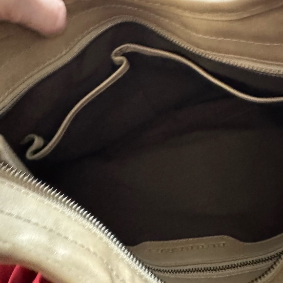 Burberry Cream and Brown Shoulder Bag with Classic‎ Plaid Design excellent cond - Picture 6 of 14